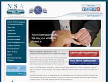 Tablet Screenshot of nsainsure.com